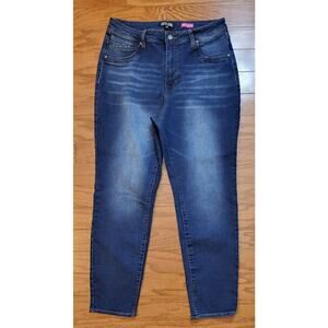 Faith Jeans Women Size 16 High Rise Skinny Ankle Denim Jeans